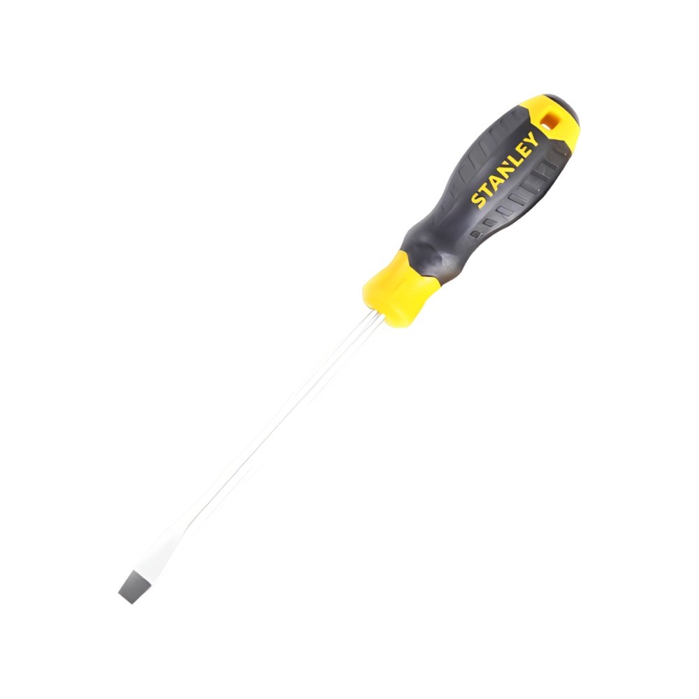 ไขควงแม่เหล็ก 3 นิ้ว แบน ด้ามยาง STANLEY 65 186