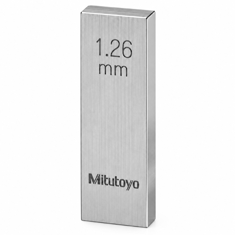 เกจบล๊อคเดี่ยว MITUTOYO Gauge Blocks Individual  Series 516  3586 041 ขนาด 1 26มิล เกรด 2  เซรามิค 