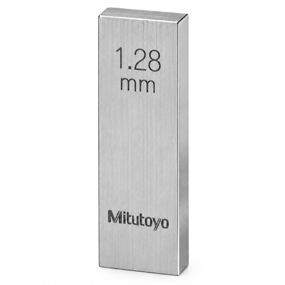 เกจบล๊อคเดี่ยว MITUTOYO Gauge Blocks Individual  Series 516  3588 031 ขนาด 1 28มิล เกรด 1  เซรามิค 