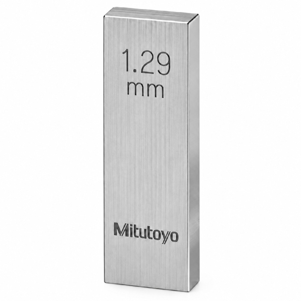 เกจบล๊อคเดี่ยว MITUTOYO Gauge Blocks Individual  Series 516  3589 031 ขนาด 1 29มิล เกรด 1  เซรามิค 