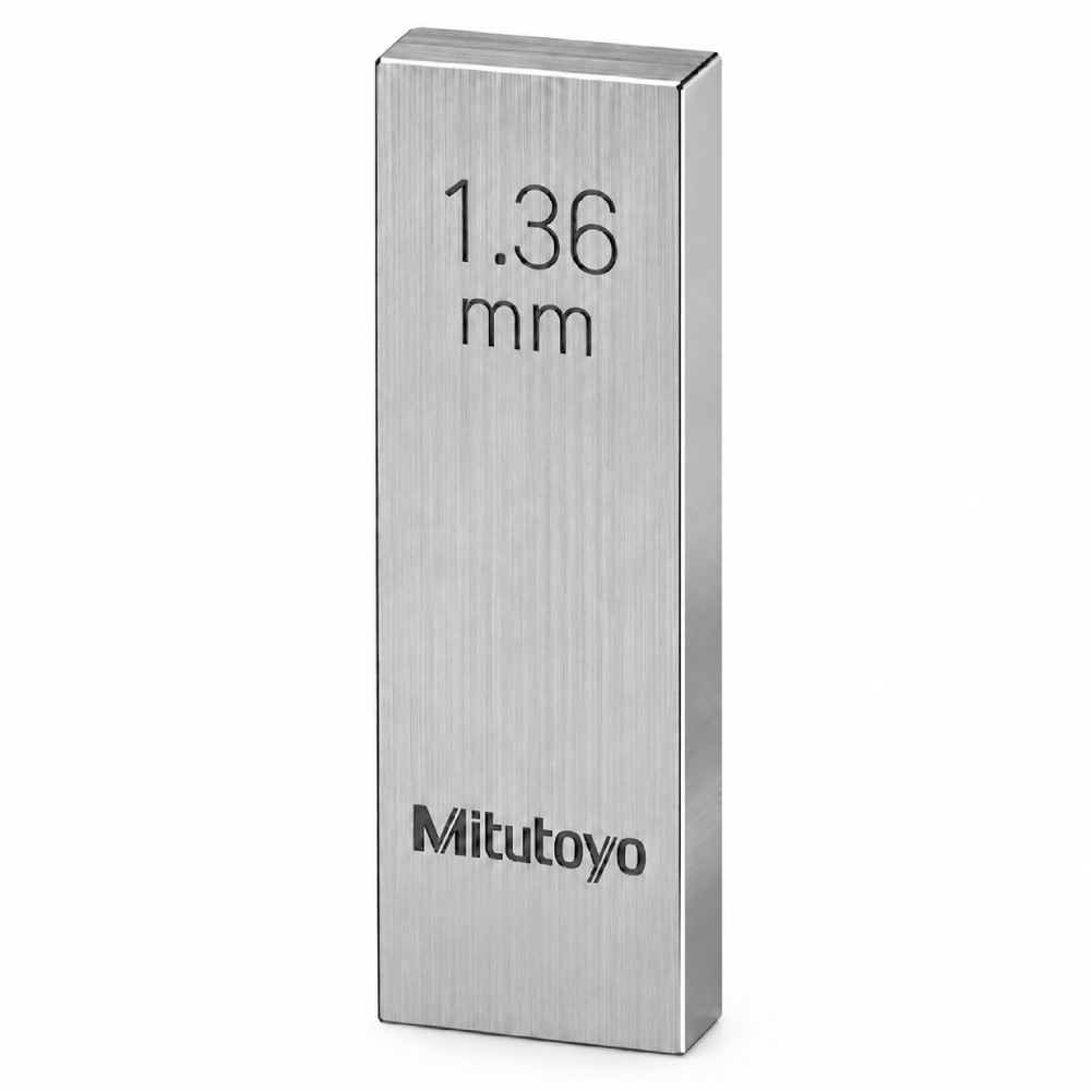 เกจบล๊อคเดี่ยว MITUTOYO Gauge Blocks Individual  Series 516  3596 041 ขนาด 1 36มิล เกรด 2  เซรามิค 