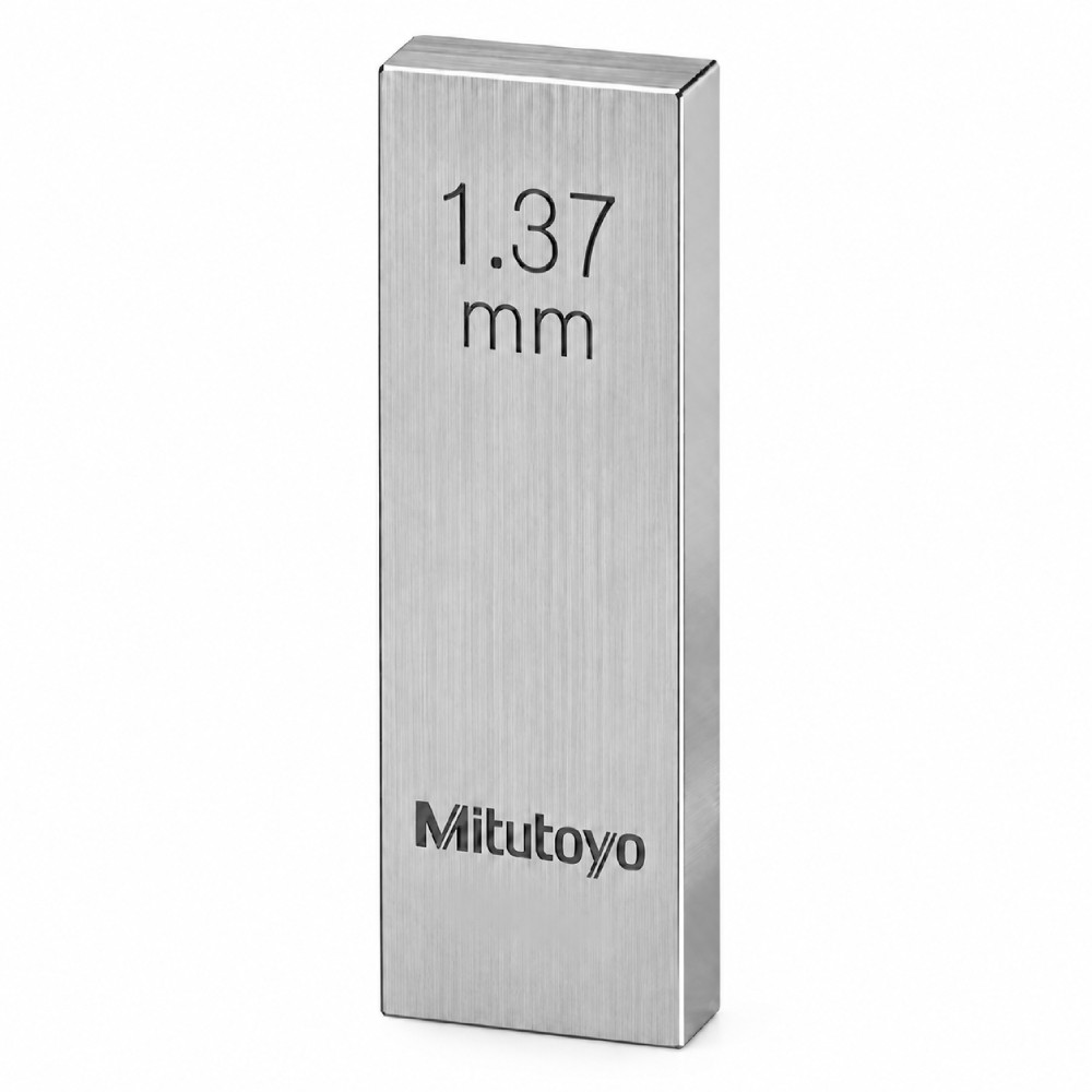 เกจบล๊อคเดี่ยว MITUTOYO Gauge Blocks Individual  Series 516  3597 041 ขนาด 1 37มิล เกรด 2  เซรามิค 