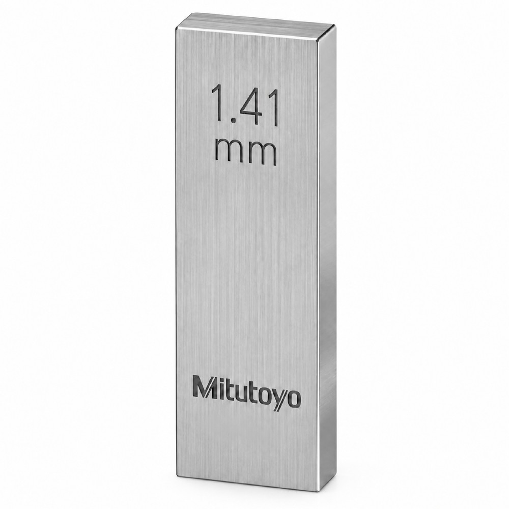 เกจบล๊อคเดี่ยว MITUTOYO Gauge Blocks Individual  Series 516  3601 021 ขนาด 1 41มิล เกรด 0  เซรามิค 