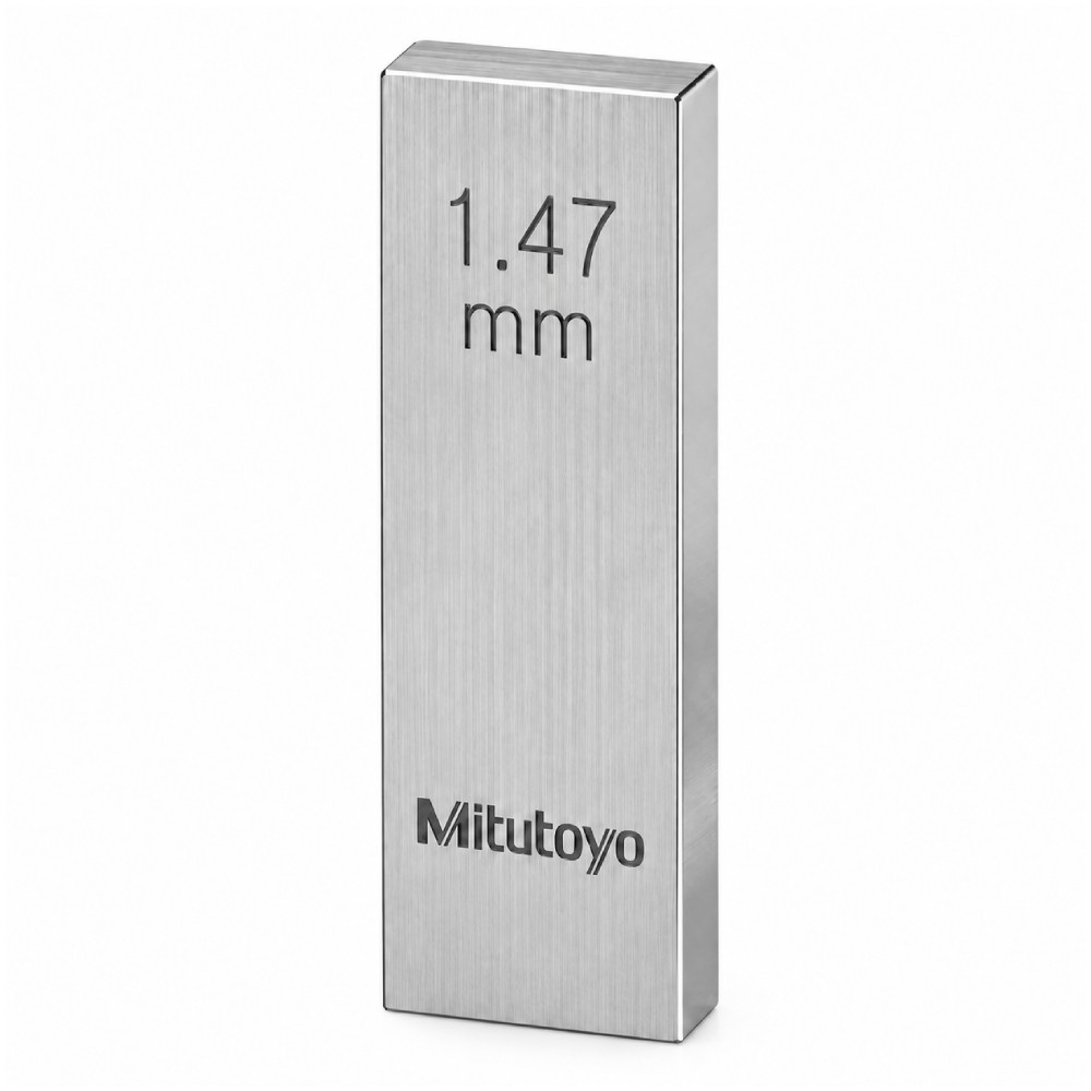 เกจบล๊อคเดี่ยว MITUTOYO Gauge Blocks Individual  Series 516  3607 021 ขนาด 1 47มิล เกรด 0  เซรามิค 