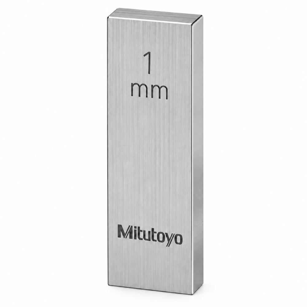 เกจบล๊อคเดี่ยว MITUTOYO Gauge Blocks Individual  Series 516  3611 031 ขนาด 1มิล เกรด 1  เซรามิค 
