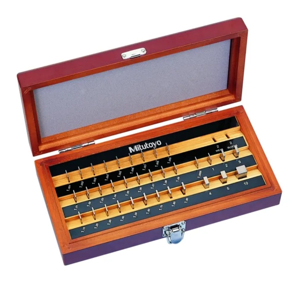 ชุดเกจบล๊อค 34 ชิ้น MITUTOYO Gauge Blocks 34 pcs   Series 516  516 130 10