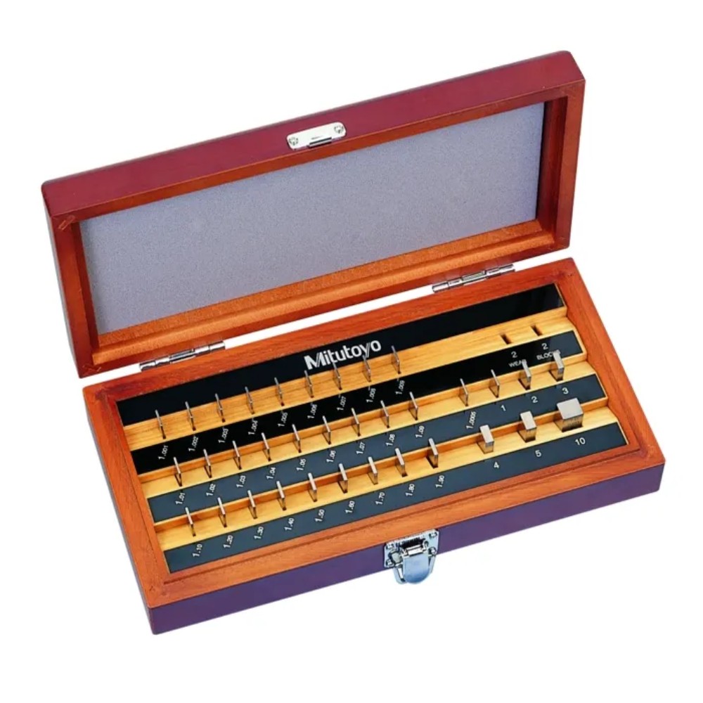 ชุดเกจบล๊อค 34 ชิ้น MITUTOYO Gauge Blocks 34 pcs   Series 516  516 131 10