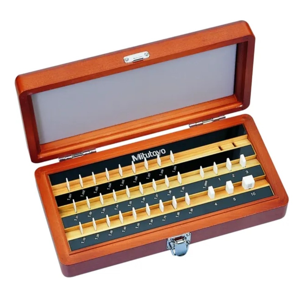 ชุดเกจบล๊อค 34 ชิ้น MITUTOYO Gauge Blocks 34 pcs   Series 516  516 180 10