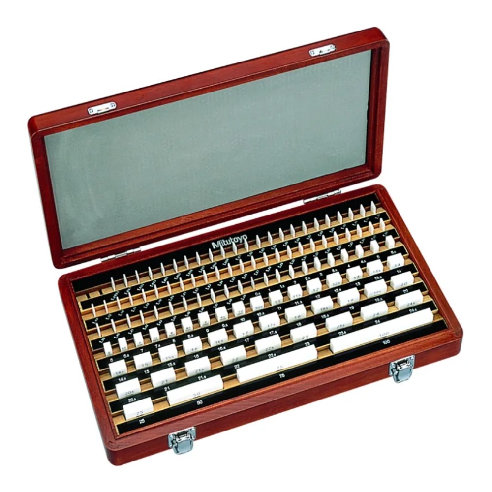 ชุดเกจบล๊อค 112 ชิ้น MITUTOYO Gauge Blocks 112 pcs   Series 516  516 340 10