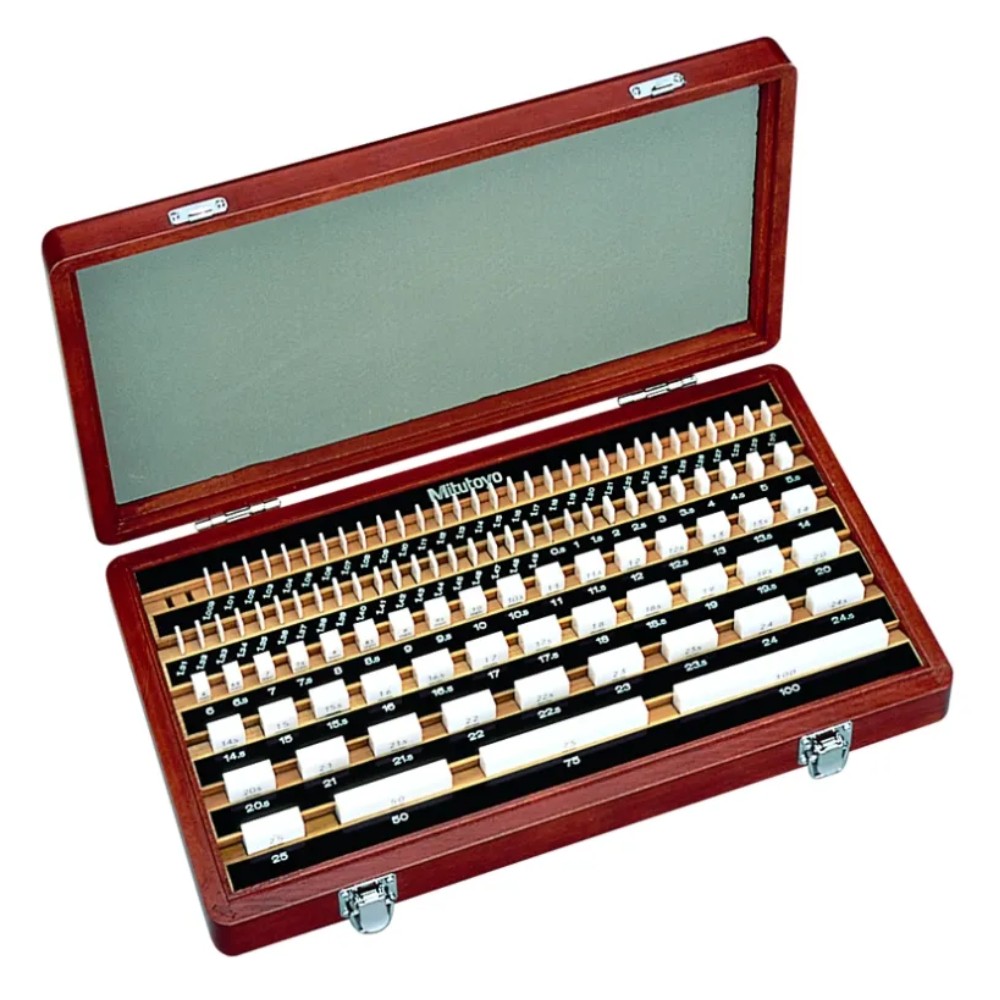 ชุดเกจบล๊อค 103 ชิ้น MITUTOYO Gauge Blocks 103 pcs   Series 516  516 342 10