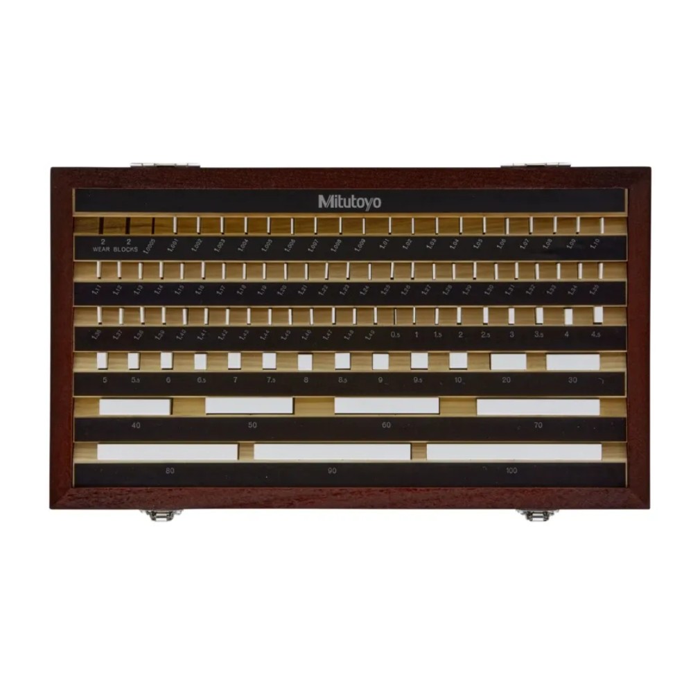 ชุดเกจบล๊อค 87 ชิ้น MITUTOYO Gauge Blocks 87 pcs   Series 516  516 346 10