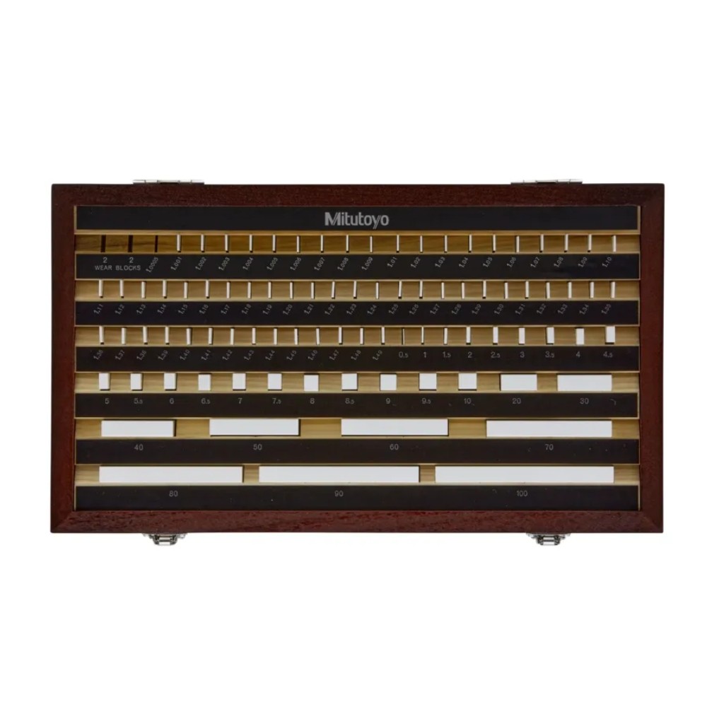 ชุดเกจบล๊อค 87 ชิ้น MITUTOYO Gauge Blocks 87 pcs   Series 516  516 347 10