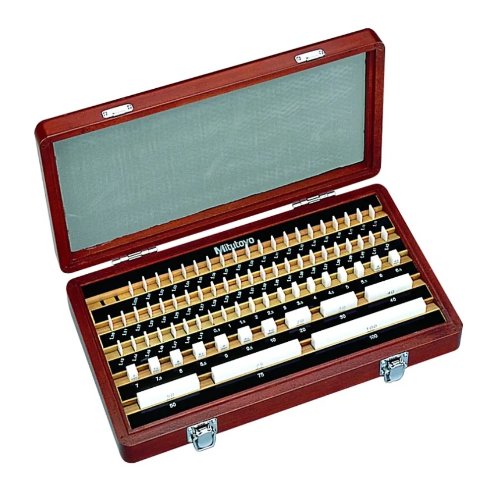 ชุดเกจบล๊อค 76 ชิ้น MITUTOYO Gauge Blocks 76 pcs   Series 516  516 350 10