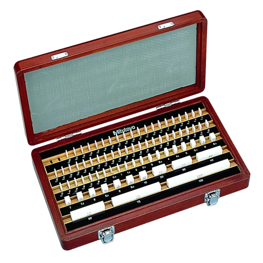 ชุดเกจบล๊อค 76 ชิ้น MITUTOYO Gauge Blocks 76 pcs   Series 516  516 351 10