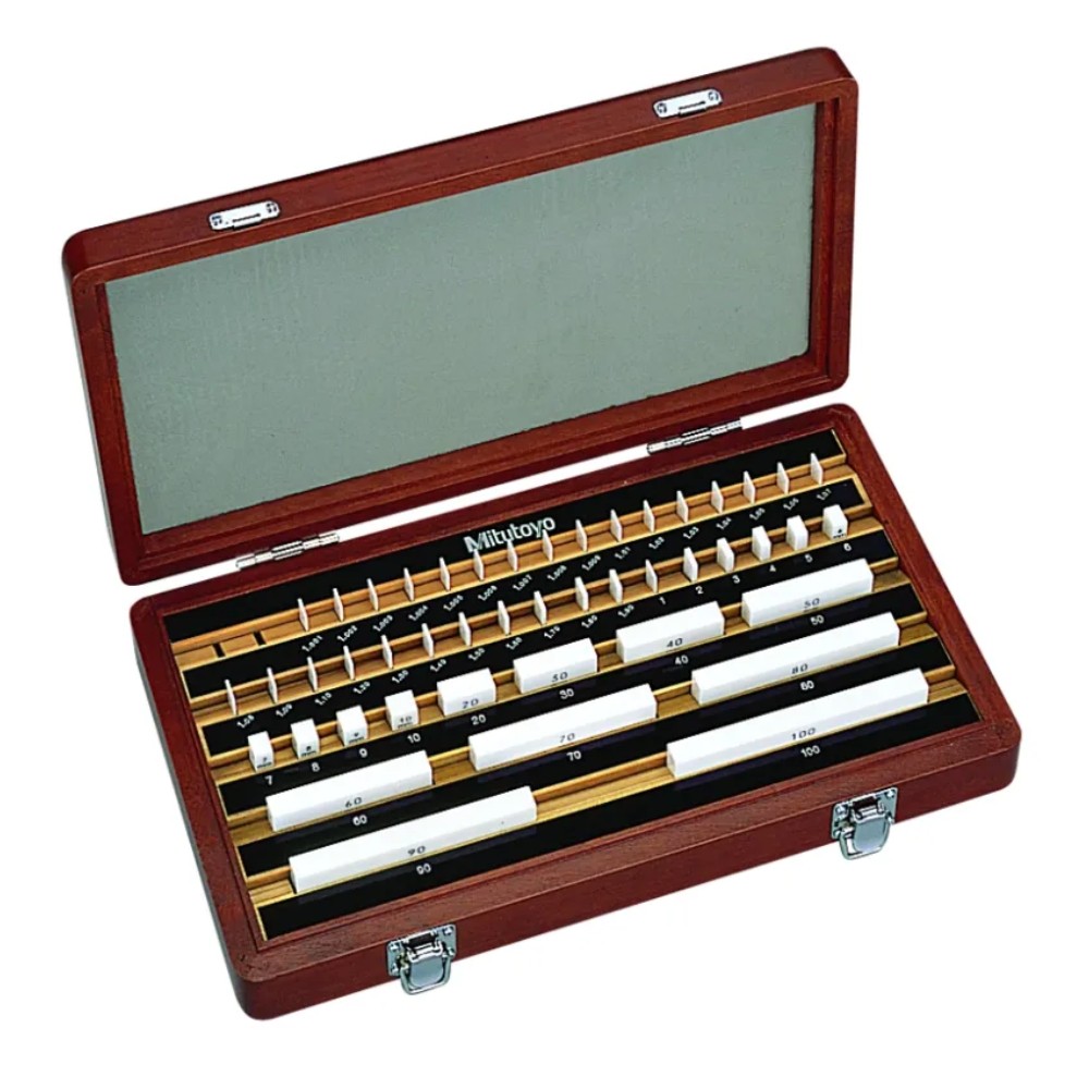ชุดเกจบล๊อค 46 ชิ้น MITUTOYO Gauge Blocks 46 pcs   Series 516  516 395 10