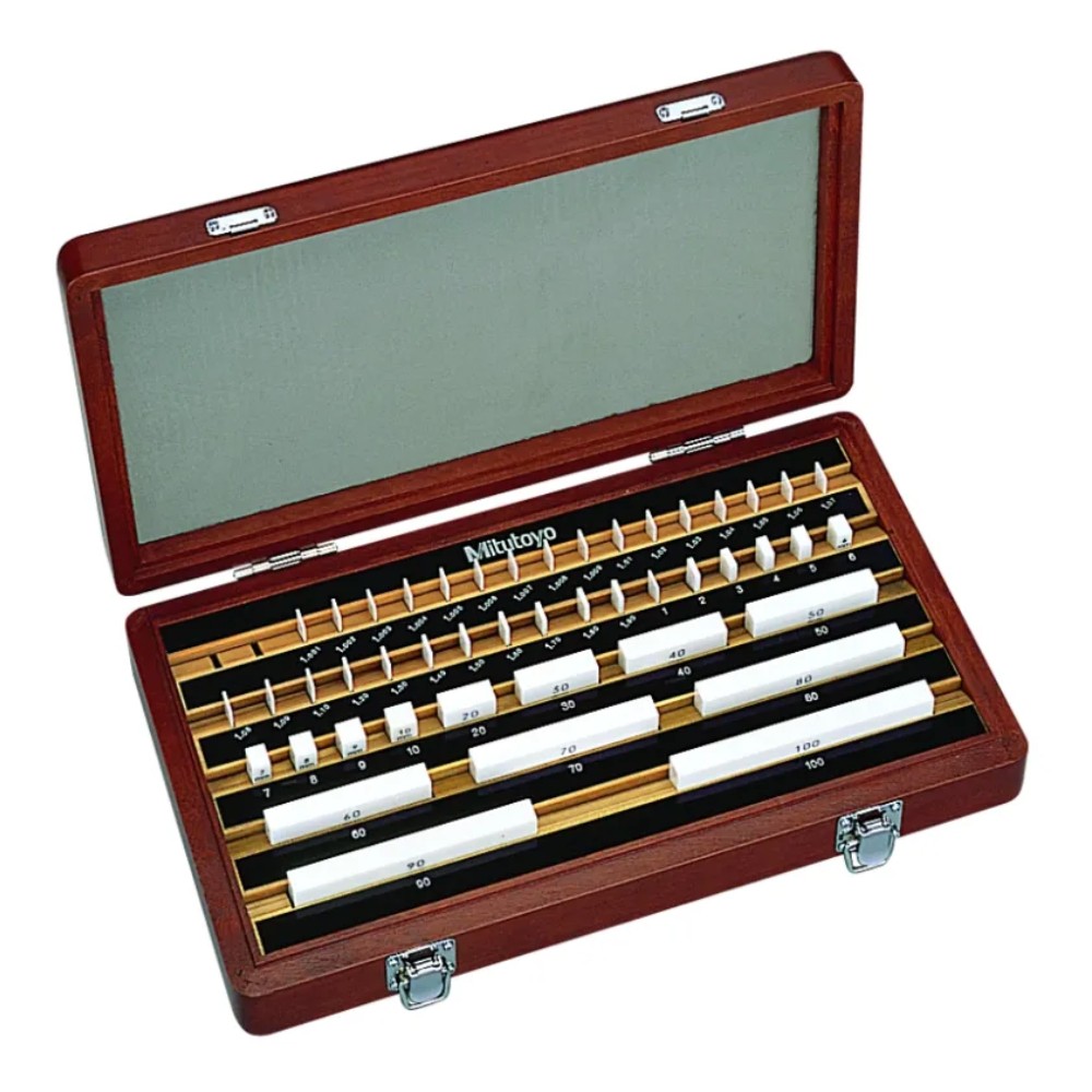 ชุดเกจบล๊อค 46 ชิ้น MITUTOYO Gauge Blocks 46 pcs   Series 516  516 396 10