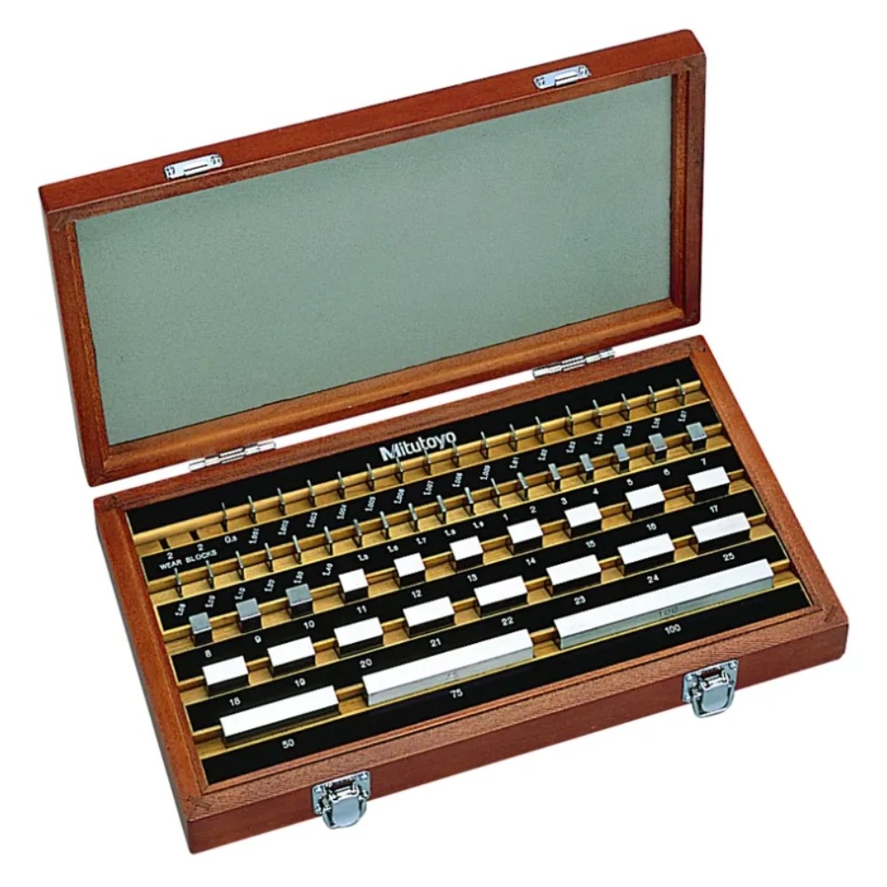 ชุดเกจบล๊อค 56 ชิ้น MITUTOYO Gauge Blocks 56 pcs   Series 516  516 955 10