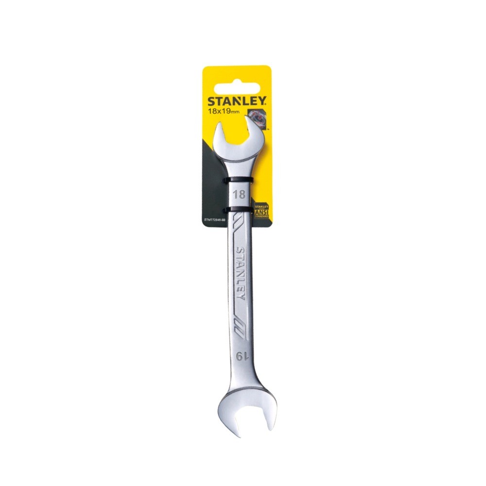 ประแจแหวนข้างปากตาย STANLEY STMT72848 8 ขนาด 18X19 มม 