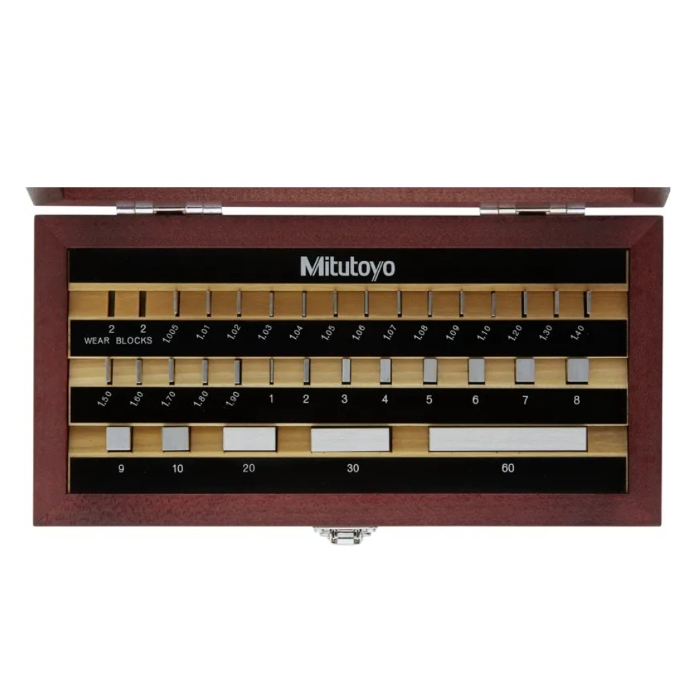 ชุดเกจบล๊อค 32 ชิ้น MITUTOYO Gauge Blocks 32 pcs   Series 516  516 966 10