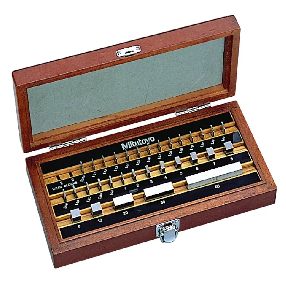 ชุดเกจบล๊อค 32 ชิ้น MITUTOYO Gauge Blocks 32 pcs   Series 516  516 968 10