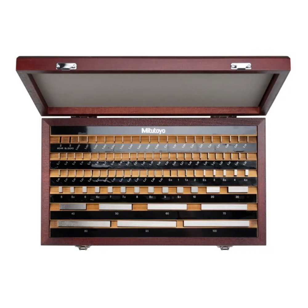 ชุดเกจบล๊อค 88 ชิ้น MITUTOYO Gauge Blocks 88 pcs   Series 516  516 970 10