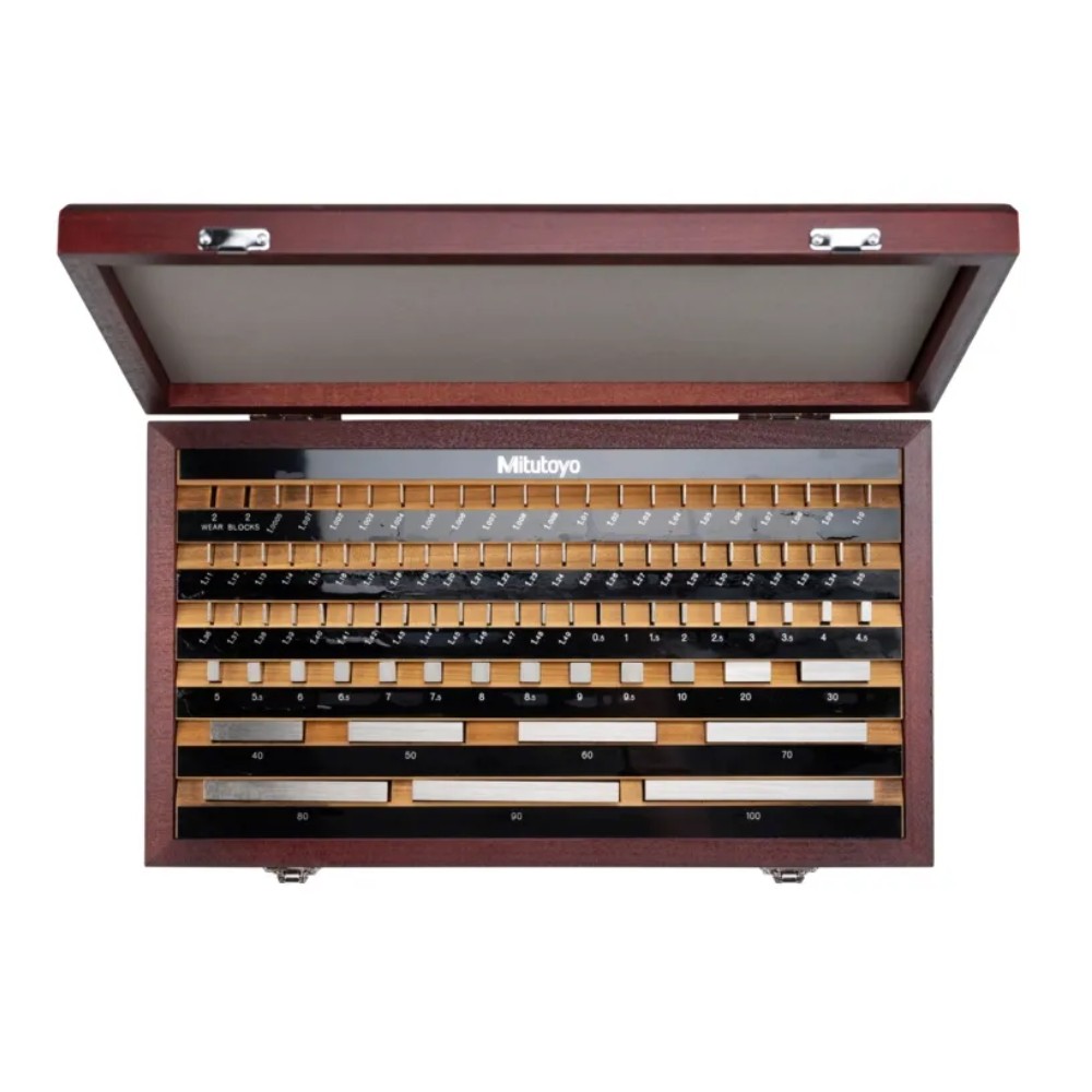 ชุดเกจบล๊อค 88 ชิ้น MITUTOYO Gauge Blocks 88 pcs   Series 516  516 972 10