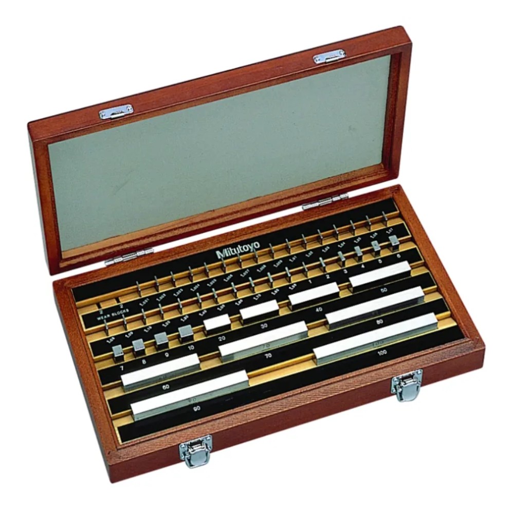 ชุดเกจบล๊อค 46 ชิ้น MITUTOYO Gauge Blocks 46 pcs   Series 516  516 995 10