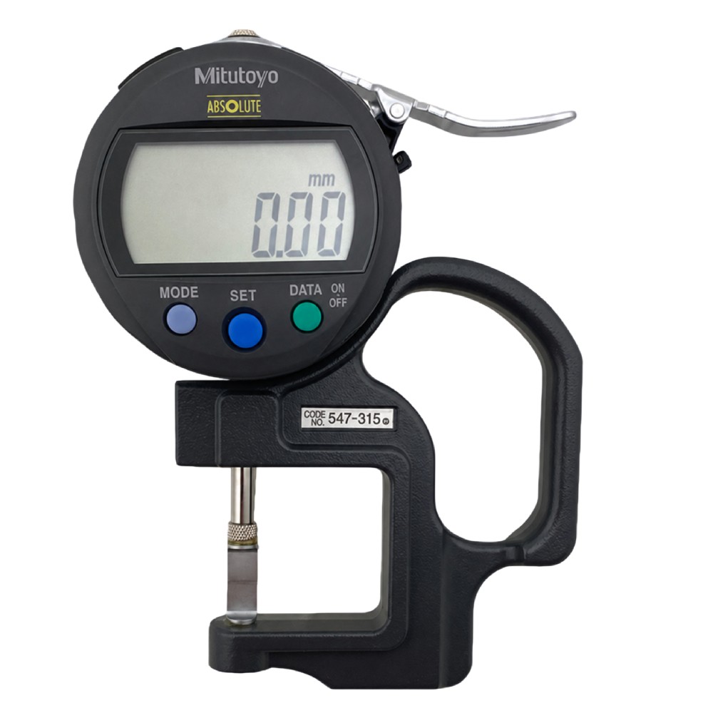 เกจวัดความหนาแบบดิจิตอล ขนาด 0 10มิล MITUTOYO Digital Thickness Gauge No 547 315 547 315