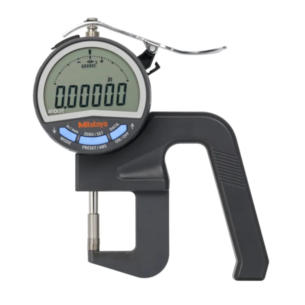 เกจวัดความหนาแบบดิจิตอล ขนาด 0 12มิล รุ่น 547 400A   547 401A MITUTOYO Digital Thickness Gauge No 547 400A   547 401A 547 400A