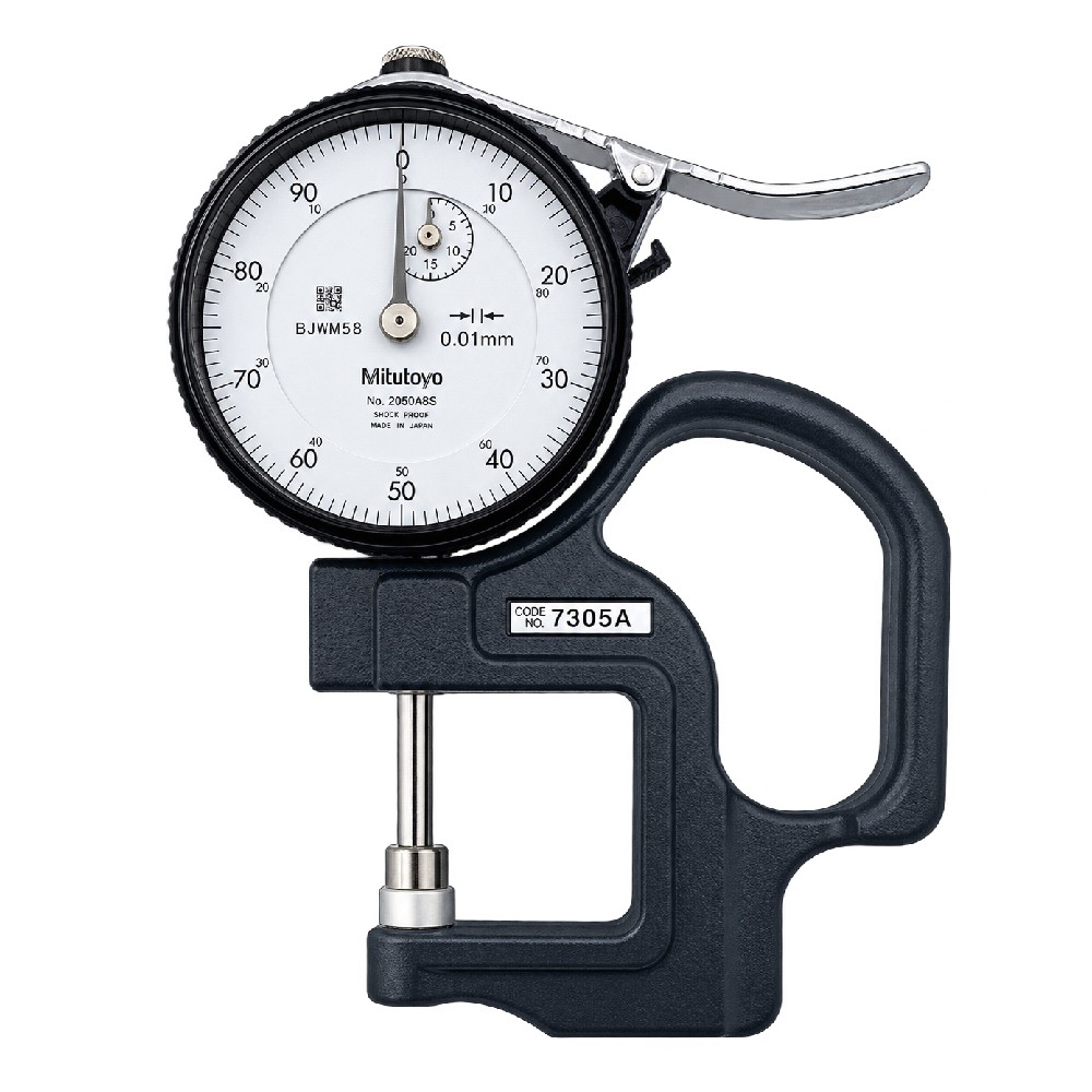 เกจวัดความหนาแบบเข็ม ขนาด 0 20มิล MITUTOYO Dial Thickness Gauge No 7305A 7305A