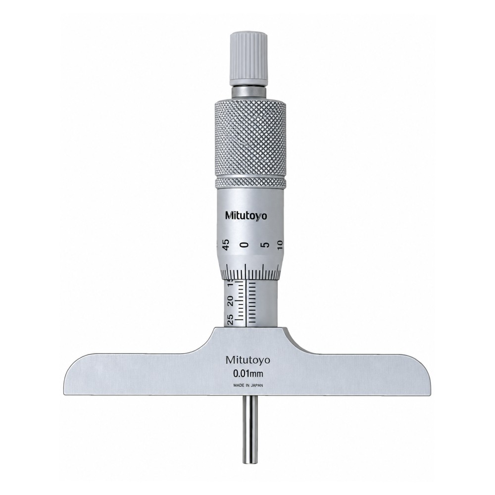 ไมโครมิเตอร์วัดลึก MITUTOYO Depth Micrometer 128 104