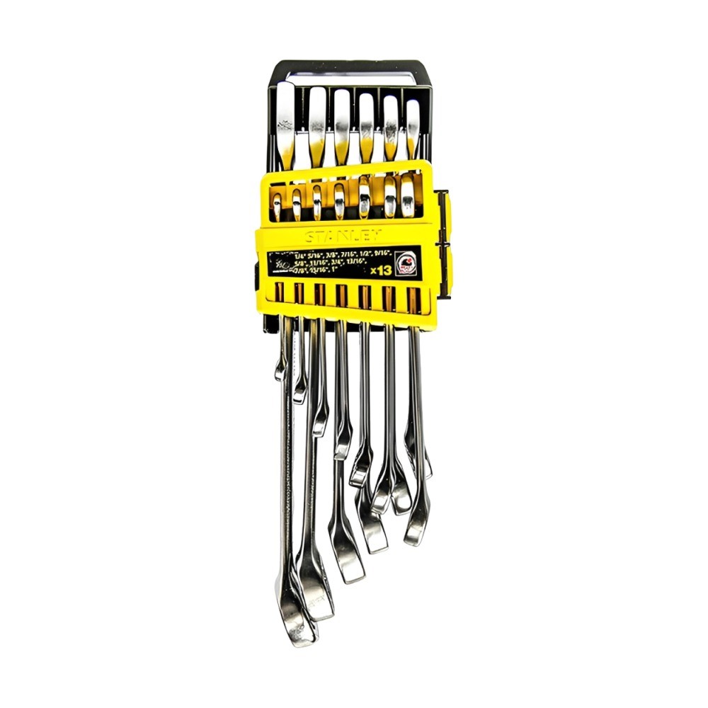 ชุดประแจแหวนข้างปากตายข้าง CWB STANLEY STMT78096 8 แบบแขวน  13 ชิ้น 