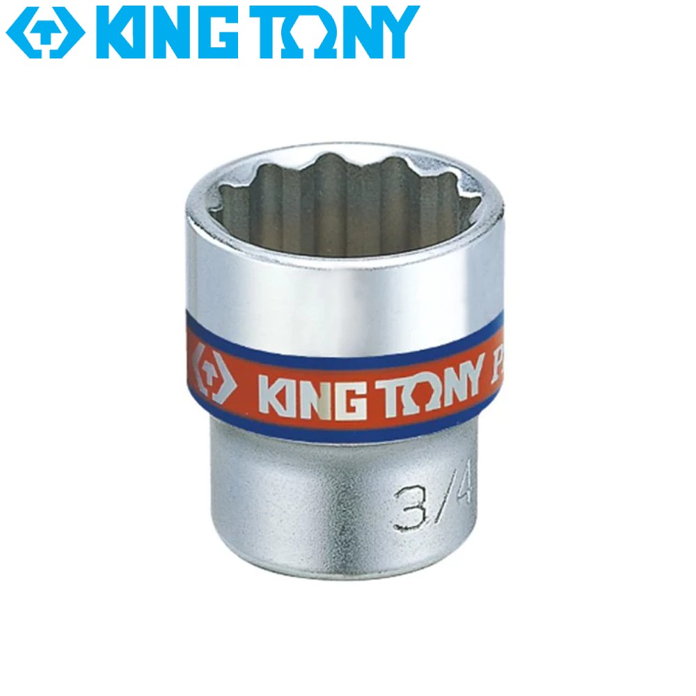 ลูกบล็อคสีขาวสั้น 3 8 นิ้ว 12P รู 3 8 นิ้ว KINGTONY 333012S