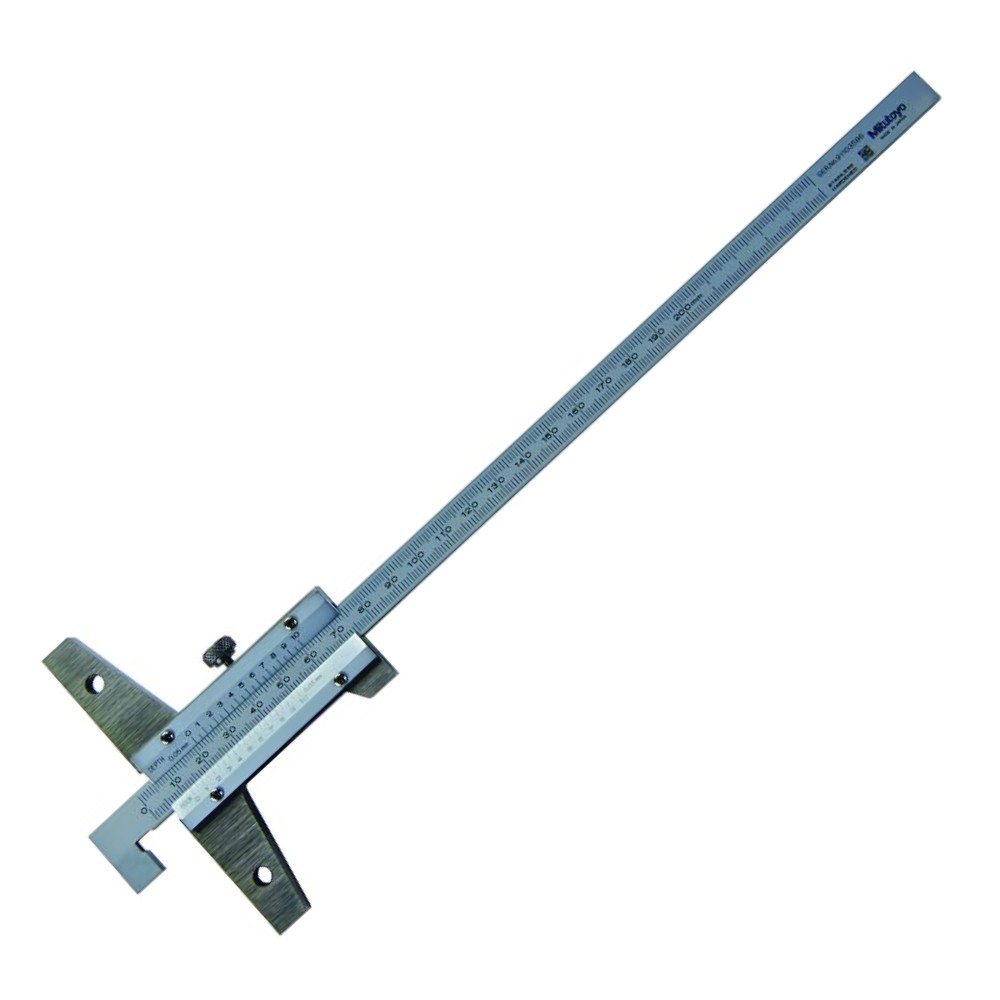 เวอร์เนียวัดลึก MITUTOYO Vernier Depth Gage Series 527 571 Hook End Type 527 402