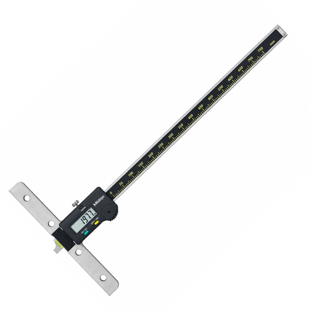 เวอร์เนียดิจิตอลวัดลึกเฉพาะหน่วยมิล MITUTOYO Vernier Digital Depth Gauge 571 206 10