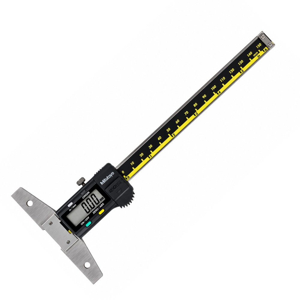 เวอร์เนียดิจิตอลวัดลึกหน่วยมิลนิ้ว MITUTOYO Vernier Digital Depth Gauge 571 211 30