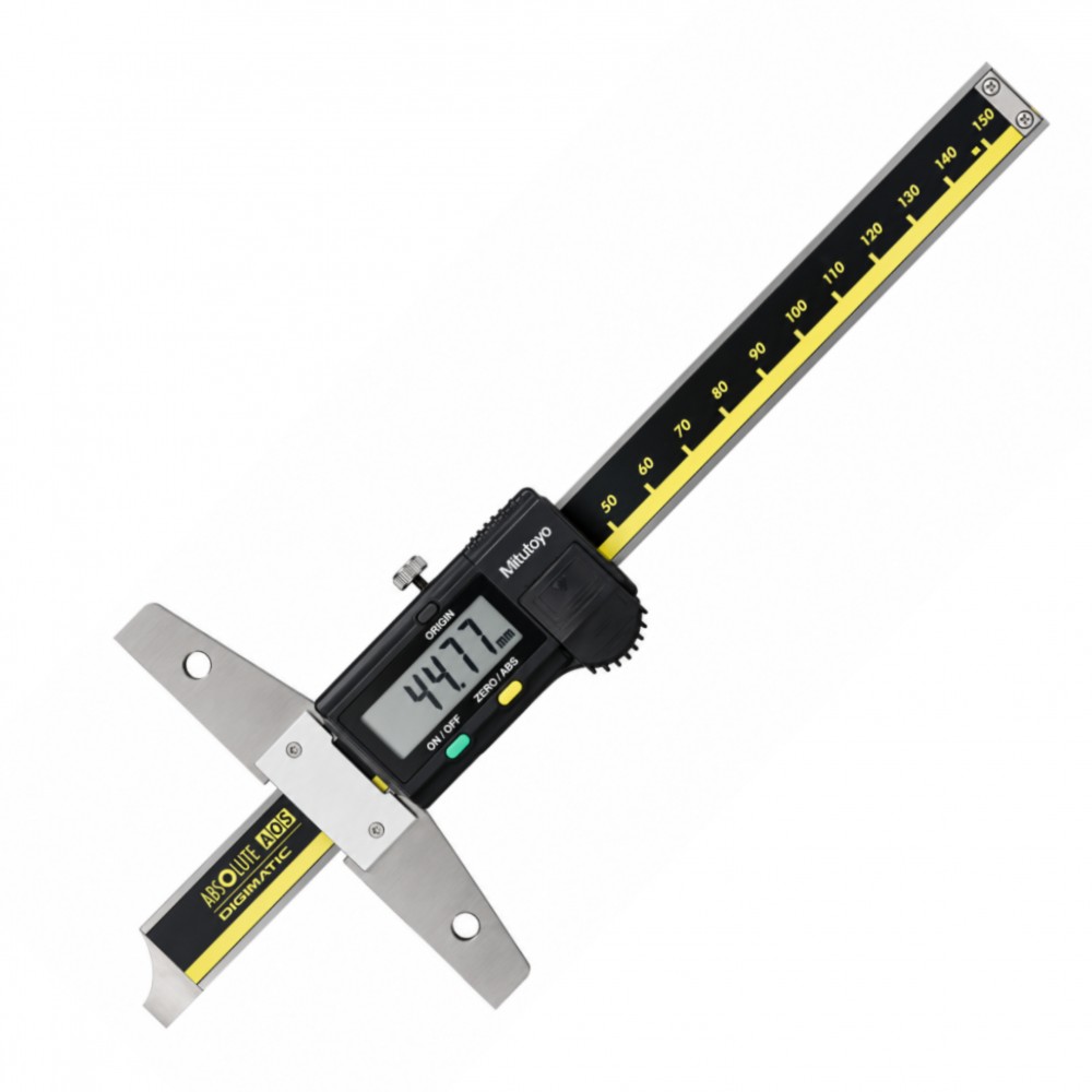 เวอร์เนียดิจิตอลวัดลึกหน่วยมิลนิ้ว MITUTOYO Vernier Digital Depth Gauge 571 214 10