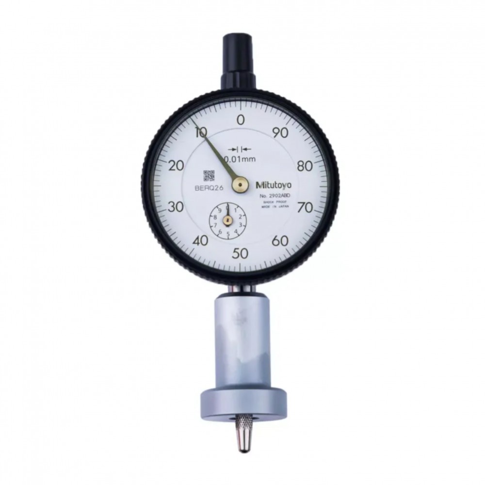 ไดอัลเกจวัดลึก ขนาด 0 10มิล ฐานแบบกลม 25 มิล MITUTOYO Dial Depth Gage Range 0 10 mm  Round Base 25mm  No 7223A 7223A
