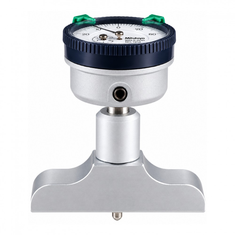 ไดอัลเกจวัดลึก ขนาด 0 200มิล ฐานกว้าง 63 5 มิล MITUTOYO Dial Depth Gage Range 0 200 mm  Base Wide 63 5mm  No 7231 7231