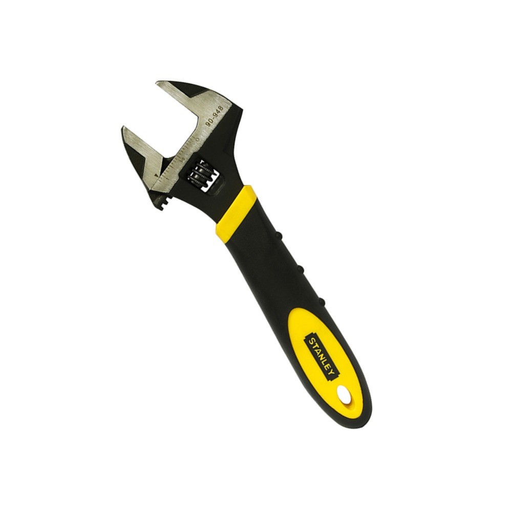 ประแจเลื่อนด้ามหุ้มยาง STANLEY 0 90 948 8 นิ้ว