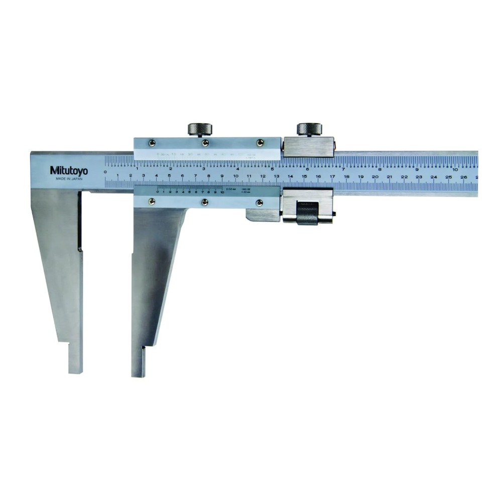 เวอร์เนีย คาลิเปอร์ MITUTOYO Vernier Caliper with Nib Style Jaws and Fine Adjustment 160 105
