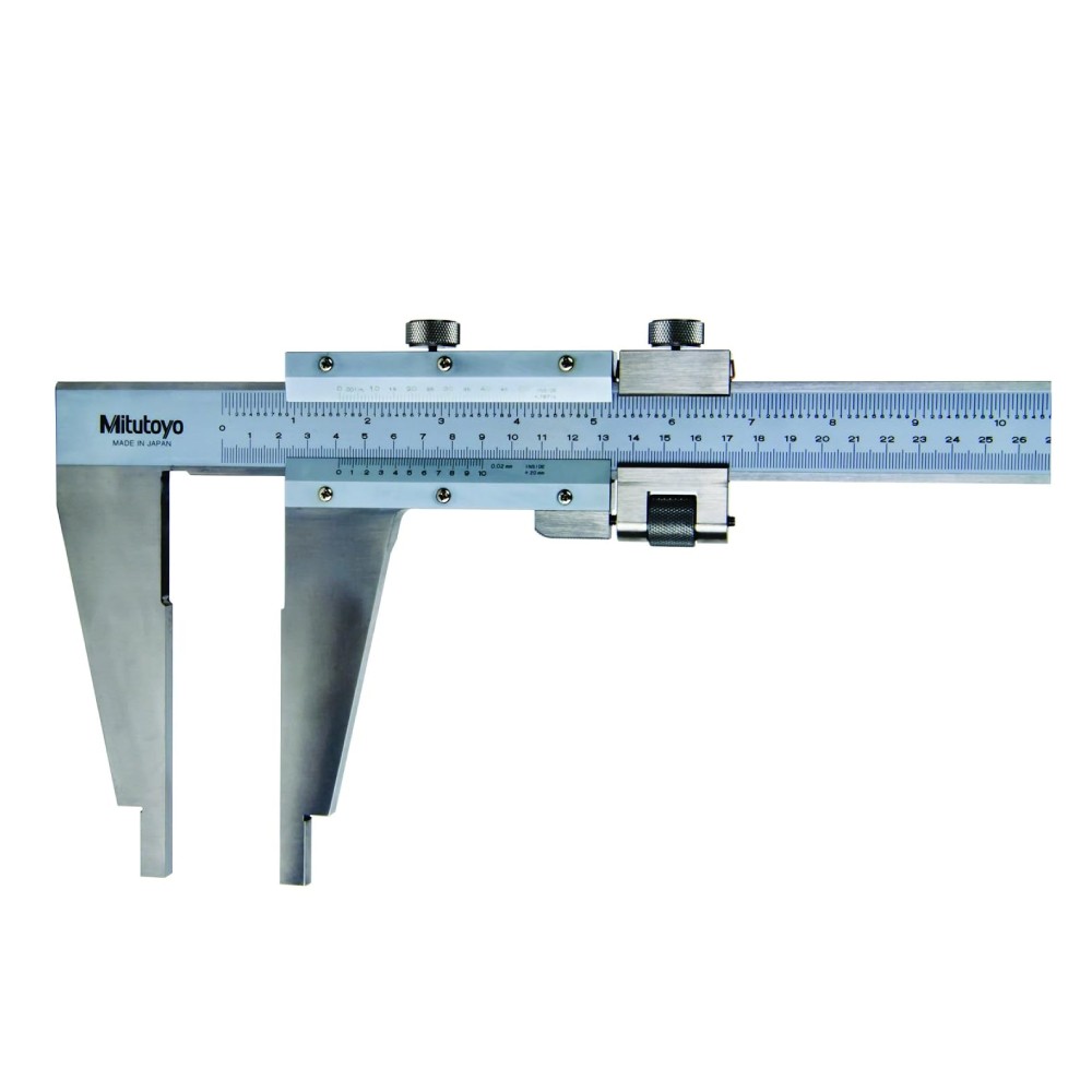 เวอร์เนีย คาลิเปอร์ MITUTOYO Vernier Caliper with Nib Style Jaws and Fine Adjustment 160 119