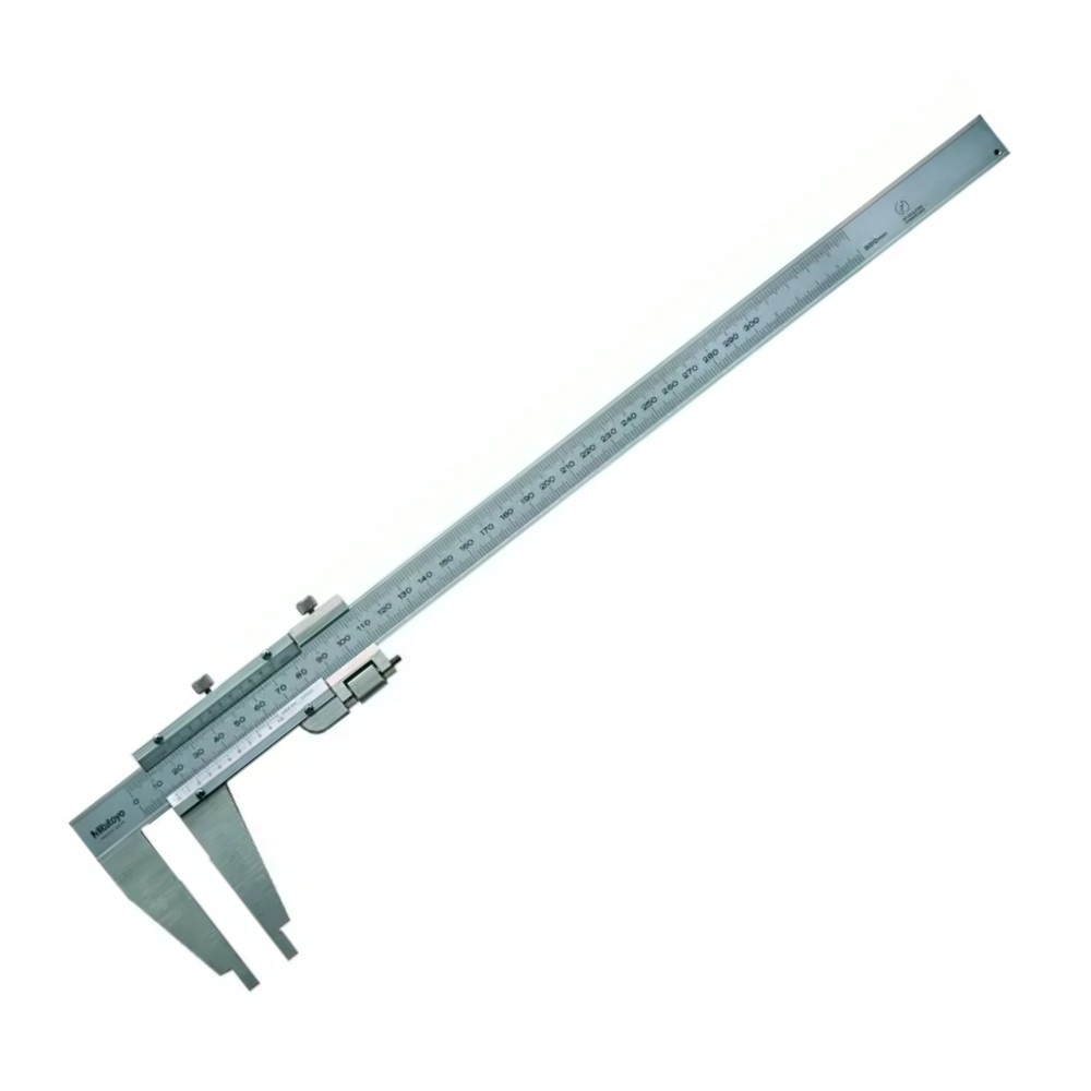 เวอร์เนีย คาลิเปอร์ MITUTOYO Vernier Caliper with Nib Style Jaws and Fine Adjustment 160 128