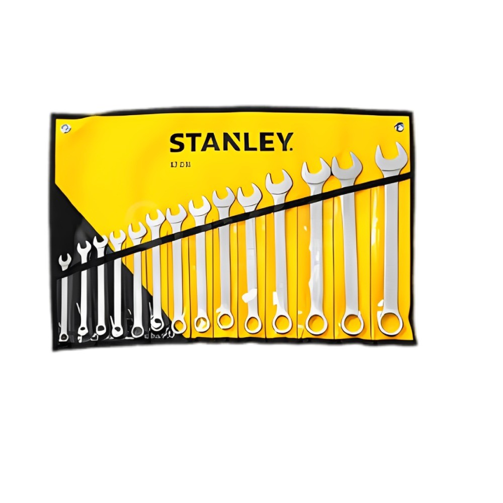 ประแจแหวนข้าง ปากตายข้าง Slimline STANLEY 87 036 1  14 ชิ้น 