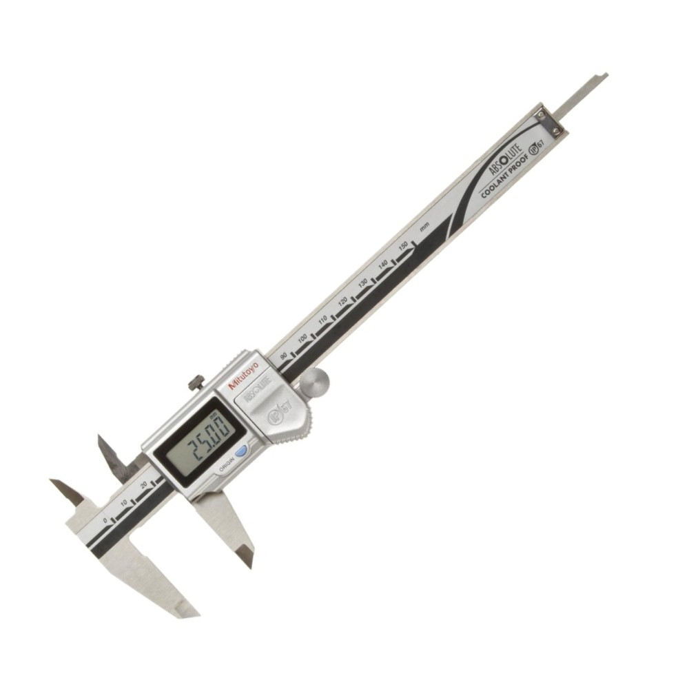 เวอร์เนียดิจิตอล  กันน้ำ กันฝุ่น  MITUTOYO Vernier Calipers Coolant Proof 500 718 11