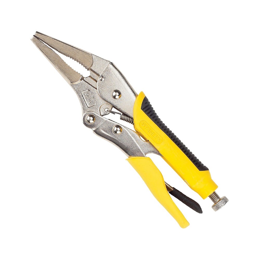 คีมล็อคปากแหลม ด้ามหุ้มยาง 9 1 2 นิ้ว STANLEY 84 389S