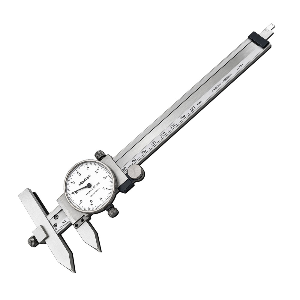 เวอร์เนียคาลิปเปอร์แบบเข็มปากวัดพิเศษปรับระดับ MITUTOYO Dial Vernie Caliper Offset Jaw Range No  536 536 706