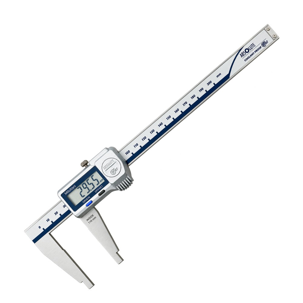 เวอร์เนียดิจิตอลปากยาวเฉพาะหน่วยมิล MITUTOYO Digimatic Caliper with Nib Style Jaws 550 331 10