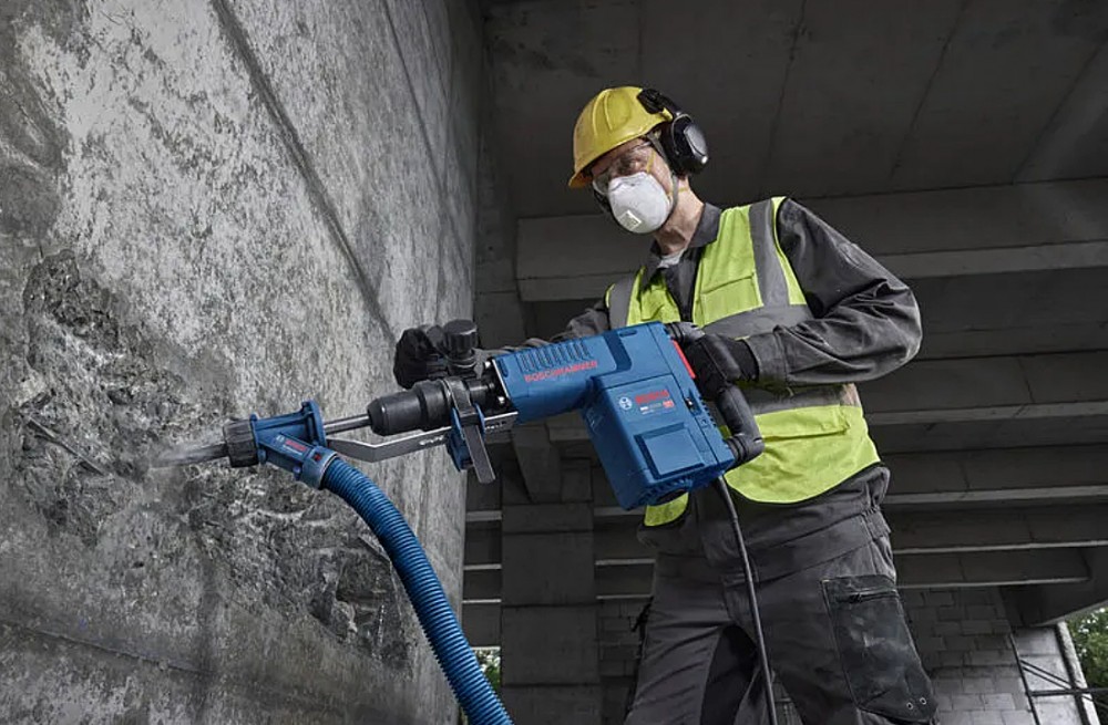 เครื่องสกัด BOSCH PRO GSH11EV Demolition Hammer with SDS max กำลังไฟ 1500 วัตต์