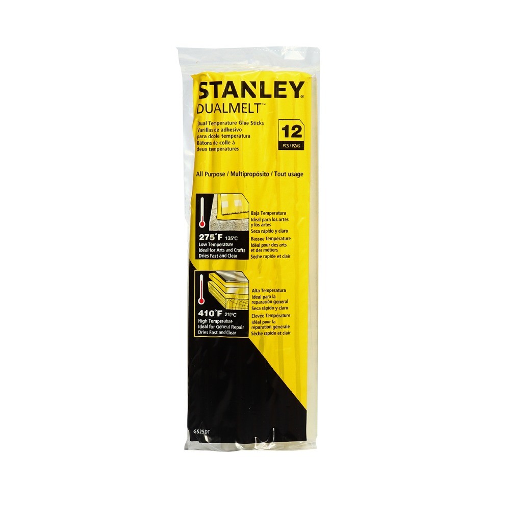กาวเส้น STANLEY GS25DT แบบสองระดับอุณหภูมิ แพ็ค  12 ชิ้น 